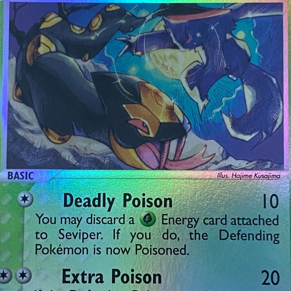 Seviper #11 reverse Holo card - Picture 5 of 5